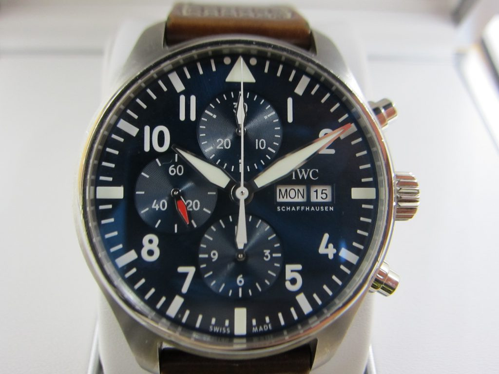 IWC パイロットウォッチ プティプランス IW377714 中古 買取価格 ¥300,000-