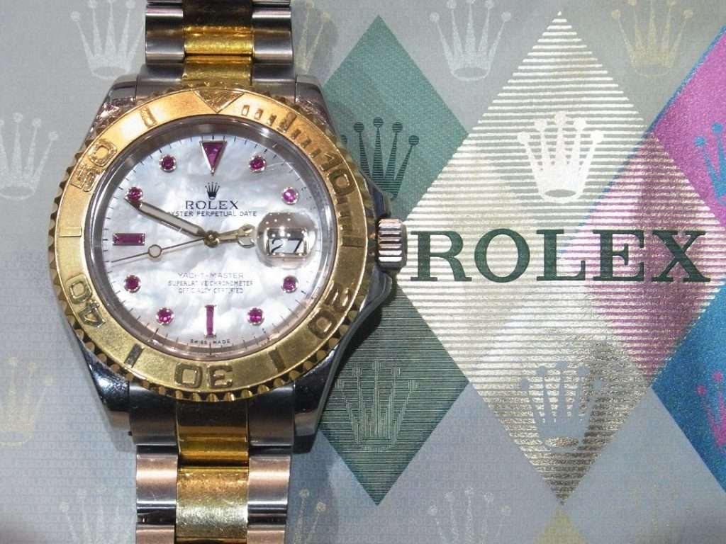 【大阪難波】ロレックス ヨットマスター 16623NGRを買取致しました。