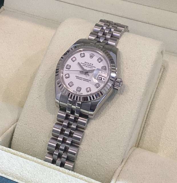 ロレックス デイトジャスト 179174G 買取価格 ￥725,000-
